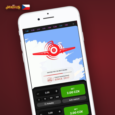 Ikona automatického sázení auto-bet v Magius Casino Aviator pro opakované sázky
