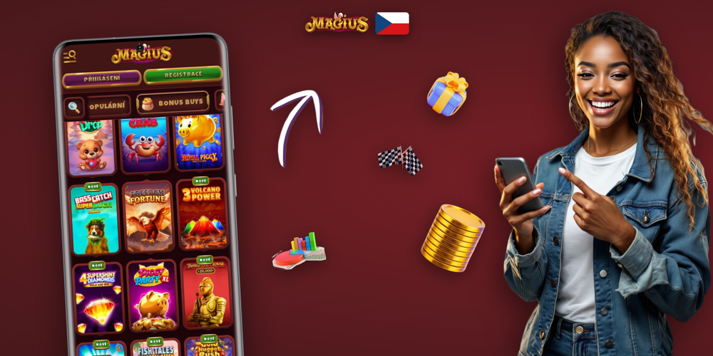 Přidání Magius Casino iOS aplikace na plochu iPhonu přes Safari menu sdílení
