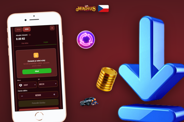 Srovnání výběru kartou a e-peněženkou v Magius Casino – časy zpracování přehledně