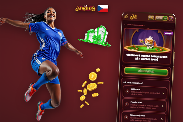 Srovnání standardní nabídky a bonusu s Magius Casino promo kódem MAGICZ7