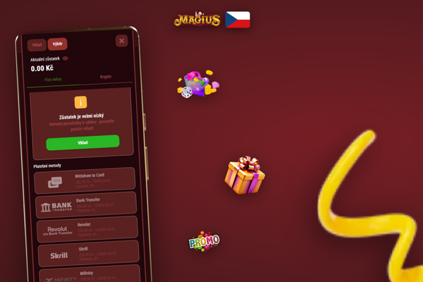 Vizualizace měsíčního resetu záporné bilance v partnerském programu Magius Casino