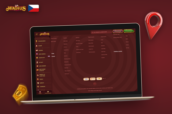 Magius Casino vyžaduje vklad pouze z platební metody vedené na vaše jméno