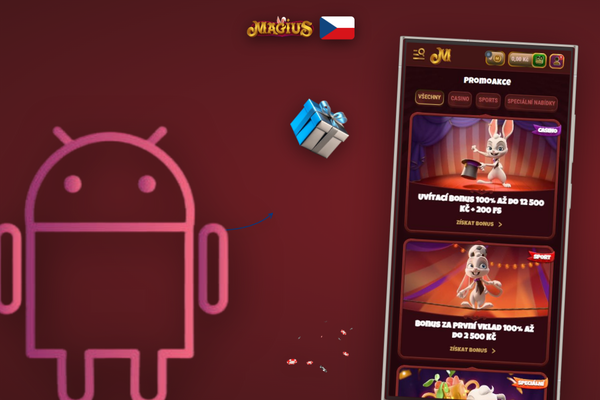 Síť sub-partnerů Magius Casino zobrazená jako větvené uzly s provizemi
